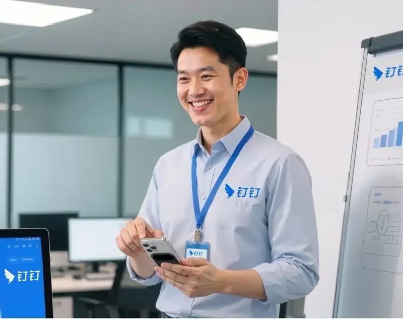 钉钉经营AI助手与自动化流程界面